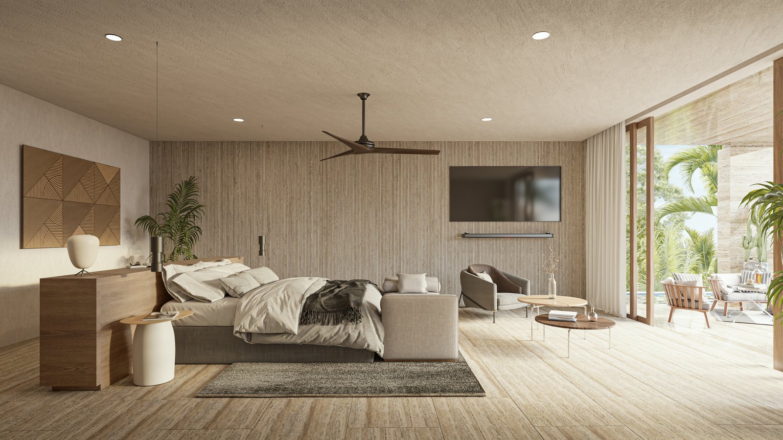 Render: recámara principal